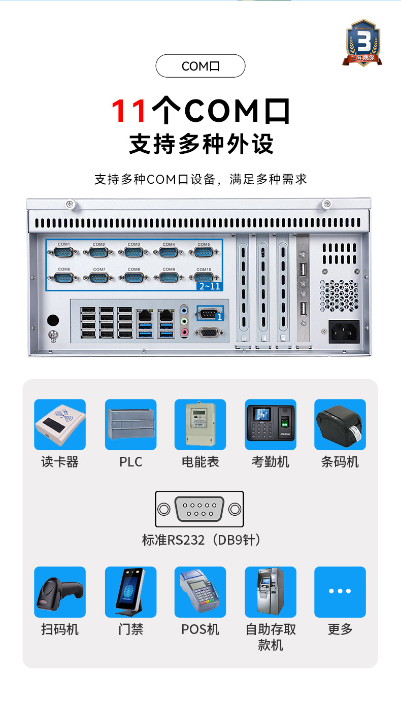 國產化芯片工控機,飛騰D2000處理器工業主機,DT-5206-SD2000MB.jpg