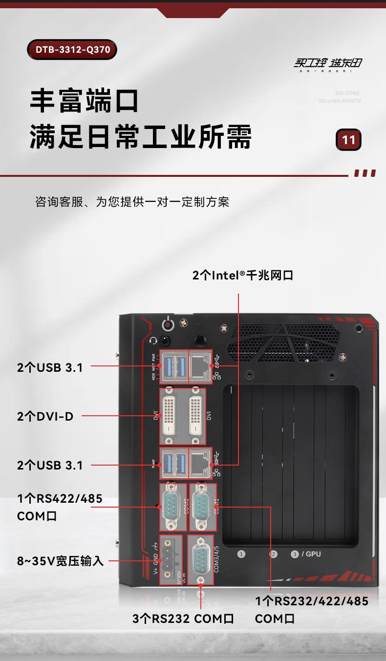 邊緣計算工業電腦,酷睿8代上海工控機,DTB-3312-Q370.jpg