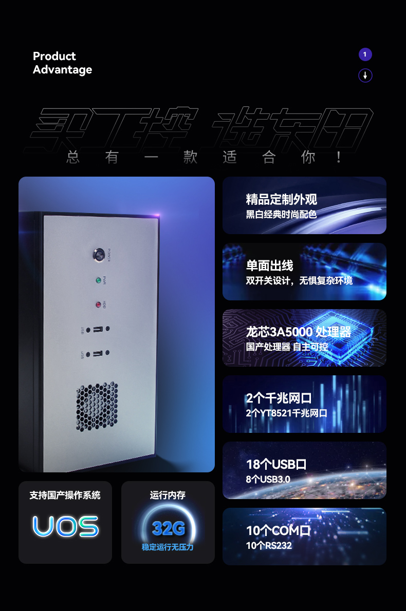國產化壁掛式工控機,龍芯CPU工業電腦,DT-5307-H3A5KMC.jpg