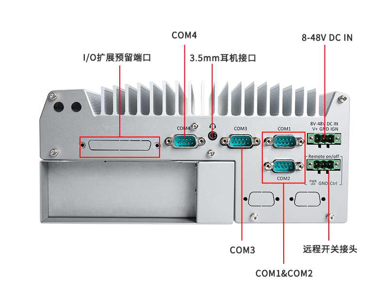 北京酷睿12代工業電腦|工業車載計算機|DTB-3180-Q670E