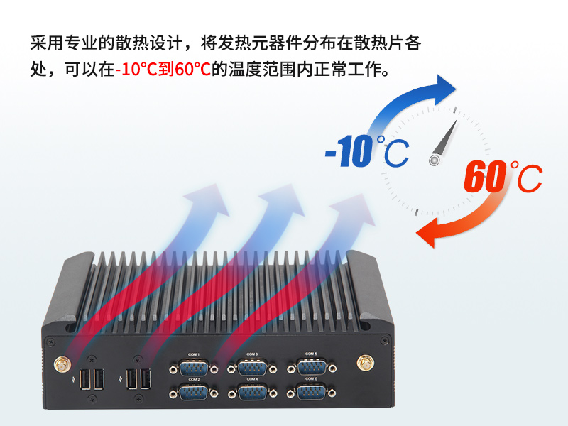 酷睿7代工業計算機|無風扇嵌入式工控機|DTB-2042-7200U