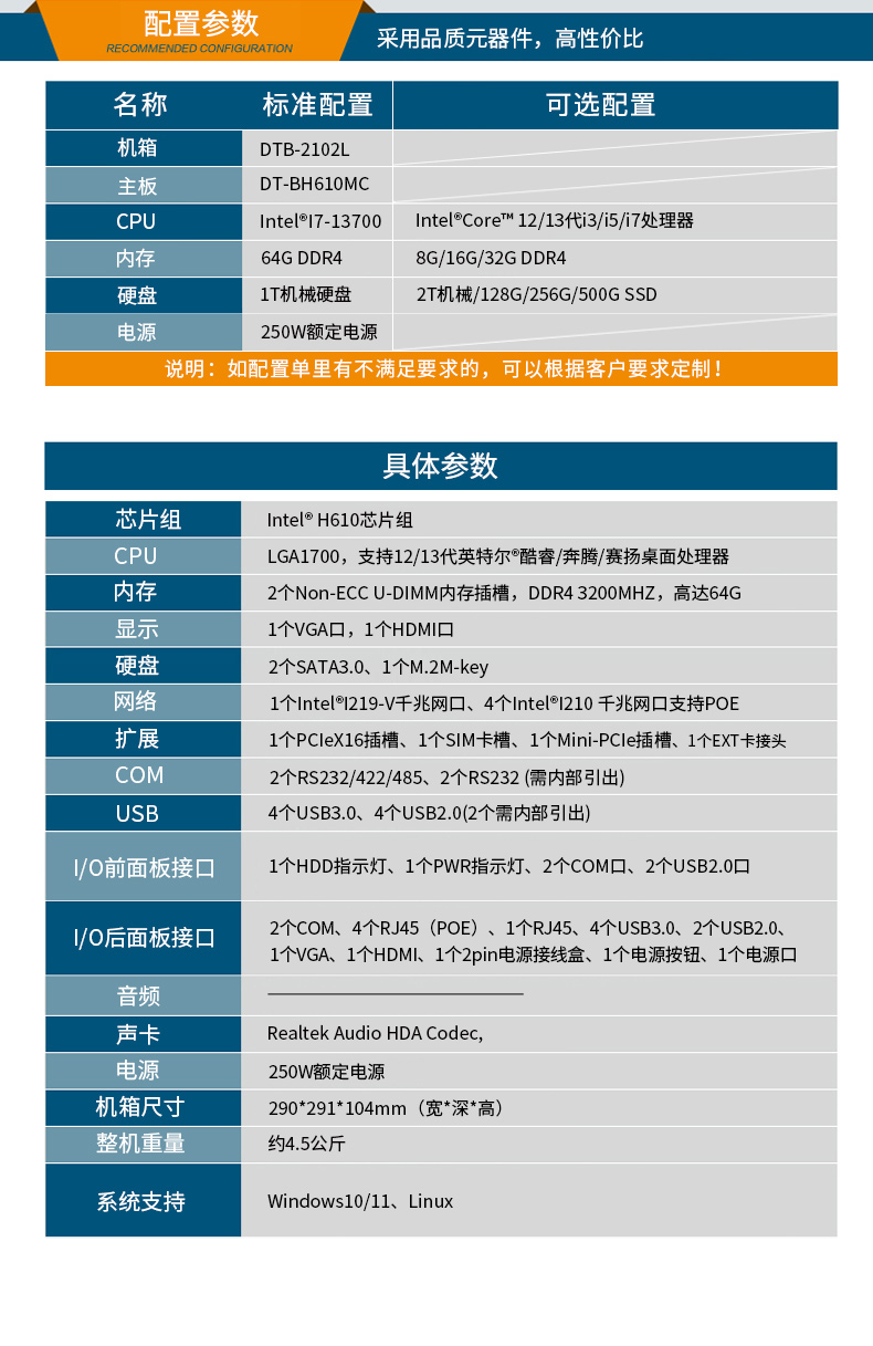 桌面式天津工控機,端口豐富5個千兆網口,DTB-2102L-BH610MC.jpg