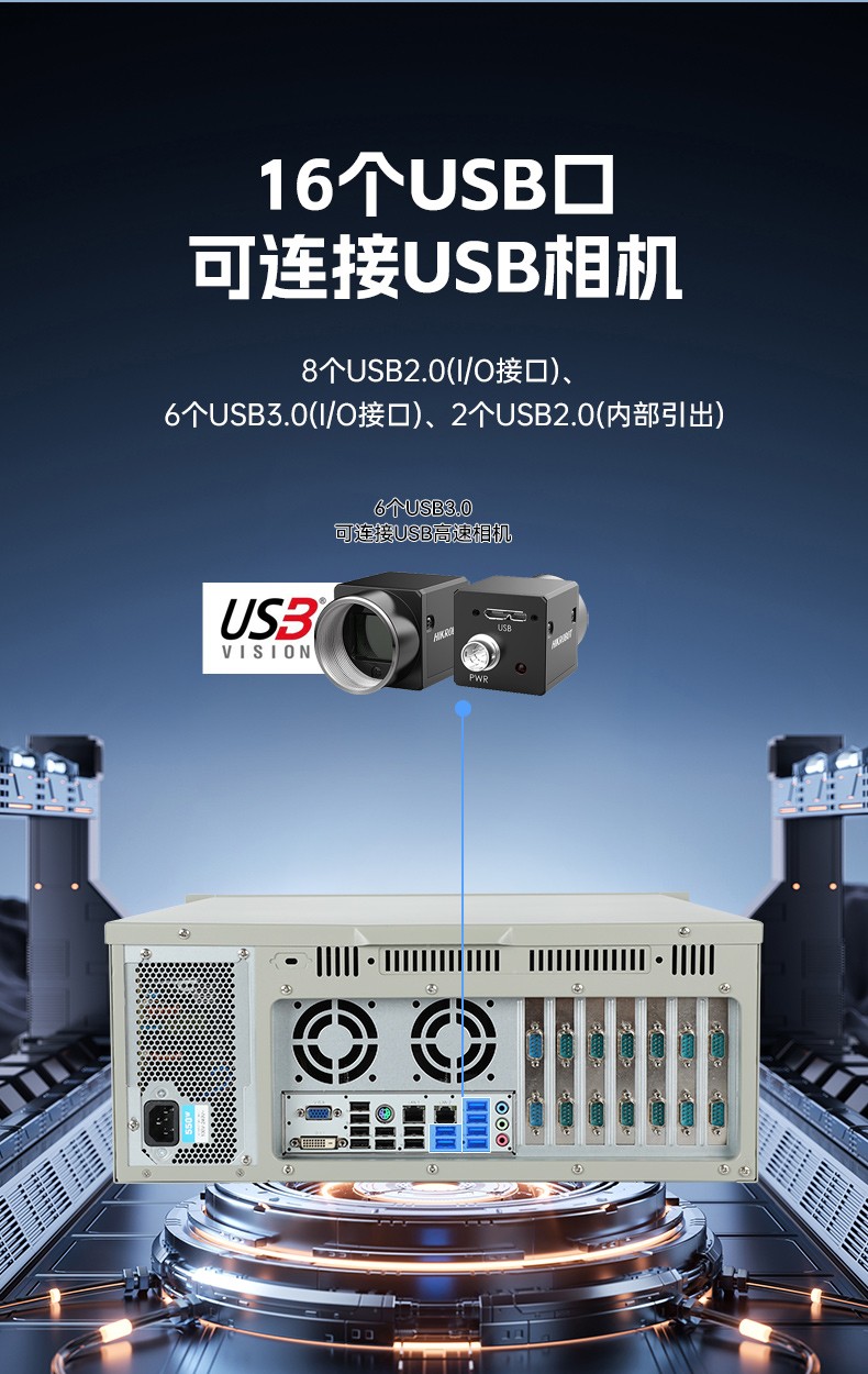 標準4U天津工控機,WIN7系統工業自動化工控電腦,DT-610L-684G2.jpg